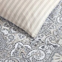 Stone Cottage Lancaster 100% Cotton Duvet Cover Set Gray -Baxton Studio Store GUEST 0175c5d3 7155 4b07 97b3 0dae4dc00a5e