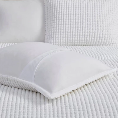 Easton Plush Clip Jacquard Duvet Cover Set 7 Easton Plush Clip Jacquard Duvet Cover Set - Image 5