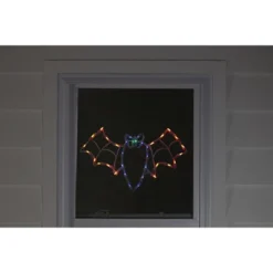 Northlight 15" Bat Halloween Window Silhouette Decoration - Orange/Blue -Baxton Studio Store GUEST 03e4cd43 f103 465f 9c35 3e75ef322003