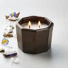 Octagonal Ceramic Cashmere & Suede Fall Jar Candle Metallic Bronze - Hearth & Hand⢠With Magnolia 1 Octagonal Ceramic Cashmere & Suede Fall Jar Candle Metallic Bronze - Hearth & Hand⢠With Magnolia -Baxton Studio Store GUEST 053ab807 ad47 4ecc 8486 b6c9d47b7ad9