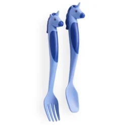 2pc Plastic Unicorns Utensil Set - Dinneractive 10 2pc Plastic Unicorns Utensil Set - Dinneractive -Baxton Studio Store GUEST 06602e40 b5d3 4223 8da4 45e62c582656