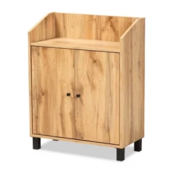 Rossin Wood 2 Door Entryway Shoe Cabinet - Baxton Studio -Baxton Studio Store GUEST 06d53c8d 6cd0 4efa bc7f 1245ed72168a