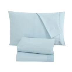 8pc Leaf Bed In A Bag Comforter Set Blue & Chocolate - VCNY Home 10 8pc Leaf Bed In A Bag Comforter Set Blue & Chocolate - VCNY Home -Baxton Studio Store GUEST 097a479a 0dab 435a bcea be7ecb78eaf6