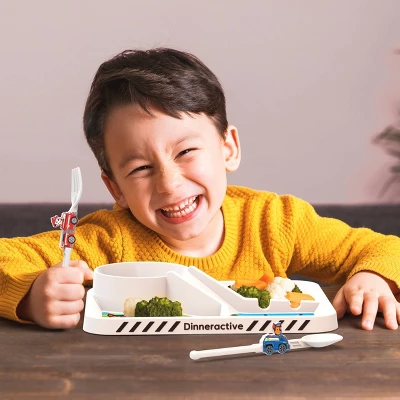 PAW Patrol 3pc Plastic Dinnerware Set - Dinneractive 4 PAW Patrol 3pc Plastic Dinnerware Set - Dinneractive - Image 2