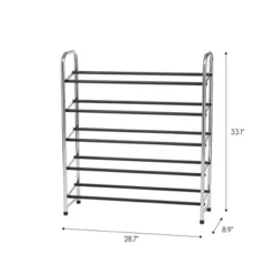 IRIS USA Stackable Metal Shoe Racks For Entryway -Baxton Studio Store GUEST 0b3f3e4b efdd 49b8 a27e 543611dbc141