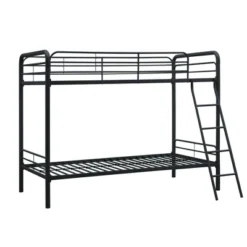 Twin Over Twin Evan Metal Bunk Bed - Room & Joy -Baxton Studio Store GUEST 0bd7b2e8 9097 41b2 ba09 dc2f060fe6dc
