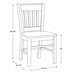 Set Of 2 Romilly Kids' Chairs Pink - Linon -Baxton Studio Store GUEST 0cc13782 2861 4f55 b633 c9f1043b6e4d