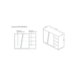 Vega Modern 4-Shelf Wood Shoe Cabinet In White - Furniture Of America -Baxton Studio Store GUEST 0e8d4d90 9965 4640 bcea c491f32c6bea