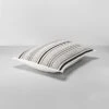 Textured Stripe Pillow Sham Dark Gray/Cream - Hearth & Hand With Magnolia -Baxton Studio Store GUEST 0f13ca7b 719d 41c4 b902 7d206cc70b43