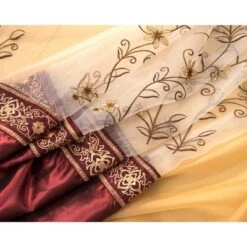 Priscilla Embroidered Shower Curtain With Double Valance By RT Designers Collection -Baxton Studio Store GUEST 10e57612 725e 499c ae1a 9b8d3b33180d