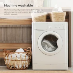 Peace Nest Ultra-Lightweight White Goose Down Feather Bed Blanket With Satin Trim -Baxton Studio Store GUEST 10eca5b2 f0f0 465f 8ea0 6fe87a1f62cb