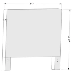 Twin Upholstered Kids' Headboard - Pillowfort™ -Baxton Studio Store GUEST 13b92cd6 786f 4bfe b288 755f75b9c5dc