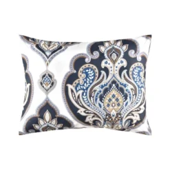 Danica Bed In A Bag Comforter Set Navy Blue Navy Blue/Off White - Lanwood Home 14 Danica Bed In A Bag Comforter Set Navy Blue Navy Blue/Off White - Lanwood Home -Baxton Studio Store GUEST 1421e49e e548 4502 9e8f 4a6a1ebabb69