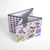 Bacati - Botanical Purple Storage Box Large -Baxton Studio Store GUEST 15c053e1 784c 474d ba79 685c5124350f