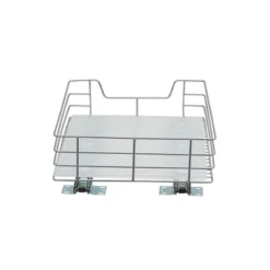 Household Essentials 12" Pantry Organizer Nickel -Baxton Studio Store GUEST 1a4254ab 457f 4a33 adc3 fdb97c684e51