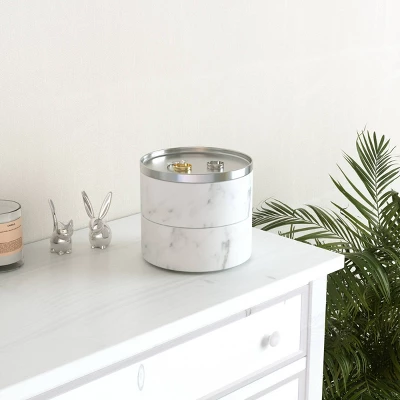 Tesora Jewelry Box White - Umbra 11 Tesora Jewelry Box White - Umbra - Image 9