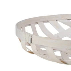 Northlight Set Of 3 Cream White Round Lattice Tobacco Table Top Baskets 7 Northlight Set Of 3 Cream White Round Lattice Tobacco Table Top Baskets -Baxton Studio Store GUEST 1aad2257 254d 41c3 a8c5 67ff31e02e3b