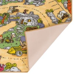 KC CUBS | The Flintstones Boy & Girl Kids City Road Car Vehicle Traffic Educational Learning & Game Play Nursery Classroom Rug Carpet -Baxton Studio Store GUEST 1d87dcd9 ee67 4e94 bdce ddd97c595590