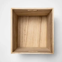 Large Wood Milk Crate Toy Kids' Storage Bin - Pillowfort™ -Baxton Studio Store GUEST 1e5e92c5 a67f 43ad ad39 e8a2521d27e6