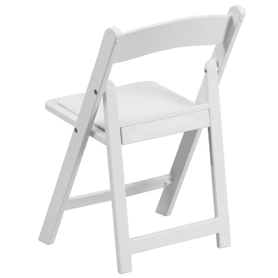 Emma And Oliver 2 Pack Kids White Resin Folding Event Party Chair With Vinyl Padded Seat 9 Emma And Oliver 2 Pack Kids White Resin Folding Event Party Chair With Vinyl Padded Seat - Image 7