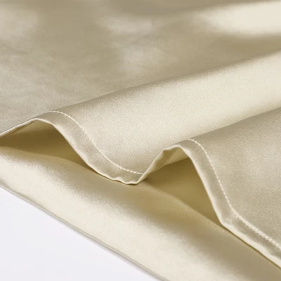 1 Pc Standard Silk For Hair And Skin Pillowcase Taupe - PiccoCasa 6 1 Pc Standard Silk For Hair And Skin Pillowcase Taupe - PiccoCasa - Image 4