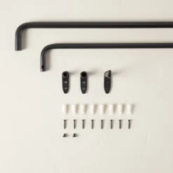 French Return Curtain Rod Matte Black - Hearth & Hand™ With Magnolia -Baxton Studio Store GUEST 222d72d9 a14d 44cc 9a47 af5b627255f7