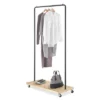 Whitmor Slat Wood Garment Rack Black -Baxton Studio Store GUEST 2670eeec f73e 4927 8baa 0c453a3d6964