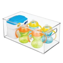 MDesign Plastic Kitchen Baby Food Storage Bin With Handle -Baxton Studio Store GUEST 28f08ae6 672a 4031 9ae1 2eb3500648e5