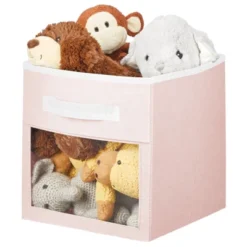 MDesign Kids Fabric Closet Storage Organizer Cube Bin Box -Baxton Studio Store GUEST 2aefaf5f 0b8e 44a1 9570 02517cf79533