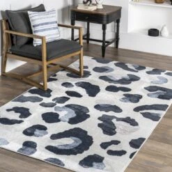 NuLOOM Shakira Modern Leopard Area Rug 22 NuLOOM Shakira Modern Leopard Area Rug -Baxton Studio Store GUEST 2ba2e420 c568 49ee 8665 22c3545dd3e4