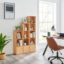 59" Set Of 3 Slim Cube Shelf Unit Towers - Danya B. 17 59" Set Of 3 Slim Cube Shelf Unit Towers - Danya B. -Baxton Studio Store GUEST 2c55c360 9e4e 41f7 9926 d7d21e41e726