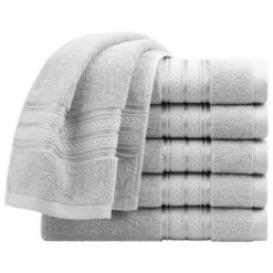 PiccoCasa 100% Cotton Soft Absorbent Oversized Cotton Face Towels 6 Pcs 13'' X 29'' 22 PiccoCasa 100% Cotton Soft Absorbent Oversized Cotton Face Towels 6 Pcs 13'' X 29'' -Baxton Studio Store GUEST 2d6929b9 5783 46e5 ba5e 3f758e5d4e16