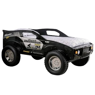 Twin Hemmer Speed Offroad Bed With Led Light Black - HOMES: Inside + Out 13 Twin Hemmer Speed Offroad Bed With Led Light Black - HOMES: Inside + Out - Image 11