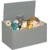 Bench Top Toy Box - Gray