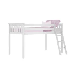 Max & Lily Twin Low Loft Bed -Baxton Studio Store GUEST 30046d62 db49 4f98 8d8d 6d162a3bad78