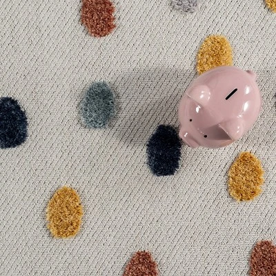 NuLOOM Marleigh Raindrop High-Low Kids Tasseled Area Rug 7 NuLOOM Marleigh Raindrop High-Low Kids Tasseled Area Rug - Image 5