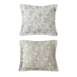 Laura Ashley Walled Garden 100% Cotton Quilt Bedding Set Brown -Baxton Studio Store GUEST 31695c6f 6311 4e68 9d73 a9c6f03b9ac3