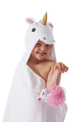 Kate Aurora Montauk Accents Complete 5 Piece Juvi Unicorns Themed Fabric Shower Curtain Bathroom Set 4 Kate Aurora Montauk Accents Complete 5 Piece Juvi Unicorns Themed Fabric Shower Curtain Bathroom Set - Image 2