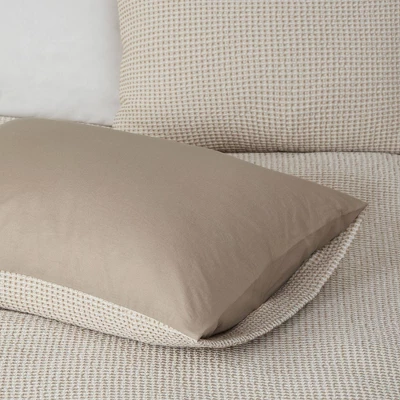 Elena Rayon From Bamboo Blend Waffle Weave Duvet Cover Set 7 Elena Rayon From Bamboo Blend Waffle Weave Duvet Cover Set - Image 5