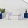 Pattern Filled Stripe Towel Blue - Threshold™ -Baxton Studio Store GUEST 339c2bf3 57c6 4880 b08b a8dc514adbbf