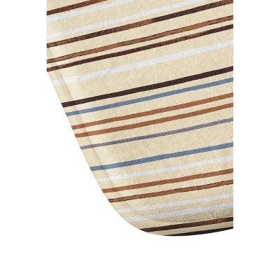 Ninola Design Western Striped Memory Foam Bath Mat Brown - Deny Designs 3 Ninola Design Western Striped Memory Foam Bath Mat Brown - Deny Designs
