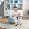 Qaba Kids Rocker Armchair, Children Rocking Chair For Nursery Playroom Preschool, With Solid Wood Legs, Anti-Tipping Design, For 1.5-5 Years -Baxton Studio Store GUEST 34a96cf4 8a79 4b56 a243 2cd7a8daf9fd