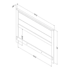 Fynn Headboard - Full - South Shore 15 Fynn Headboard - Full - South Shore -Baxton Studio Store GUEST 353995d7 0518 4092 8bef 2dcf710c0024