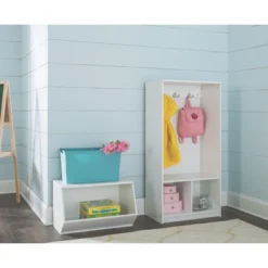 ClosetMaid KidSpace Angled Toy Organizer, White - ClosetMaid -Baxton Studio Store GUEST 357ecaed b139 4b43 aa2e 291152c2fdf6