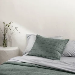 Washed Supima Percale Solid Sheet Set - Casaluna™ -Baxton Studio Store GUEST 35bd6717 2c4a 4a62 9f4c 1e5c9d5f4ce7