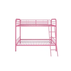 Twin Over Twin Evan Metal Bunk Bed - Room & Joy -Baxton Studio Store GUEST 373fd488 60a3 46d1 9320 ec91f3499bd7