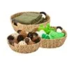 Honey-Can-Do 3pc Round Natural Baskets Wood -Baxton Studio Store GUEST 387e03cc e51d 4397 88fb 9fd75ca6c467
