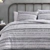 Twin Wooster Stripe Comforter & Sham Set Black/White - City Scene -Baxton Studio Store GUEST 3994388c 6636 46d8 b089 93723d197e22