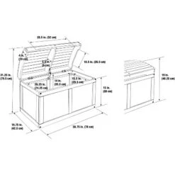 Badger Basket Hardwood Barrel Top Toy Chest -Baxton Studio Store GUEST 39ff6541 8013 4fad 827a d05347f3bee3