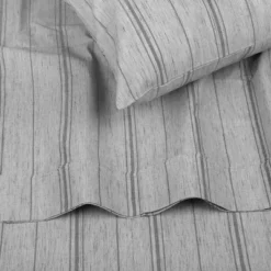 King Printed Pattern Peached Cotton Percale Melange Sheet Set Minimal - Macaron -Baxton Studio Store GUEST 3a807e9c 5c2c 4ed4 8bc1 4ef07f9ed037